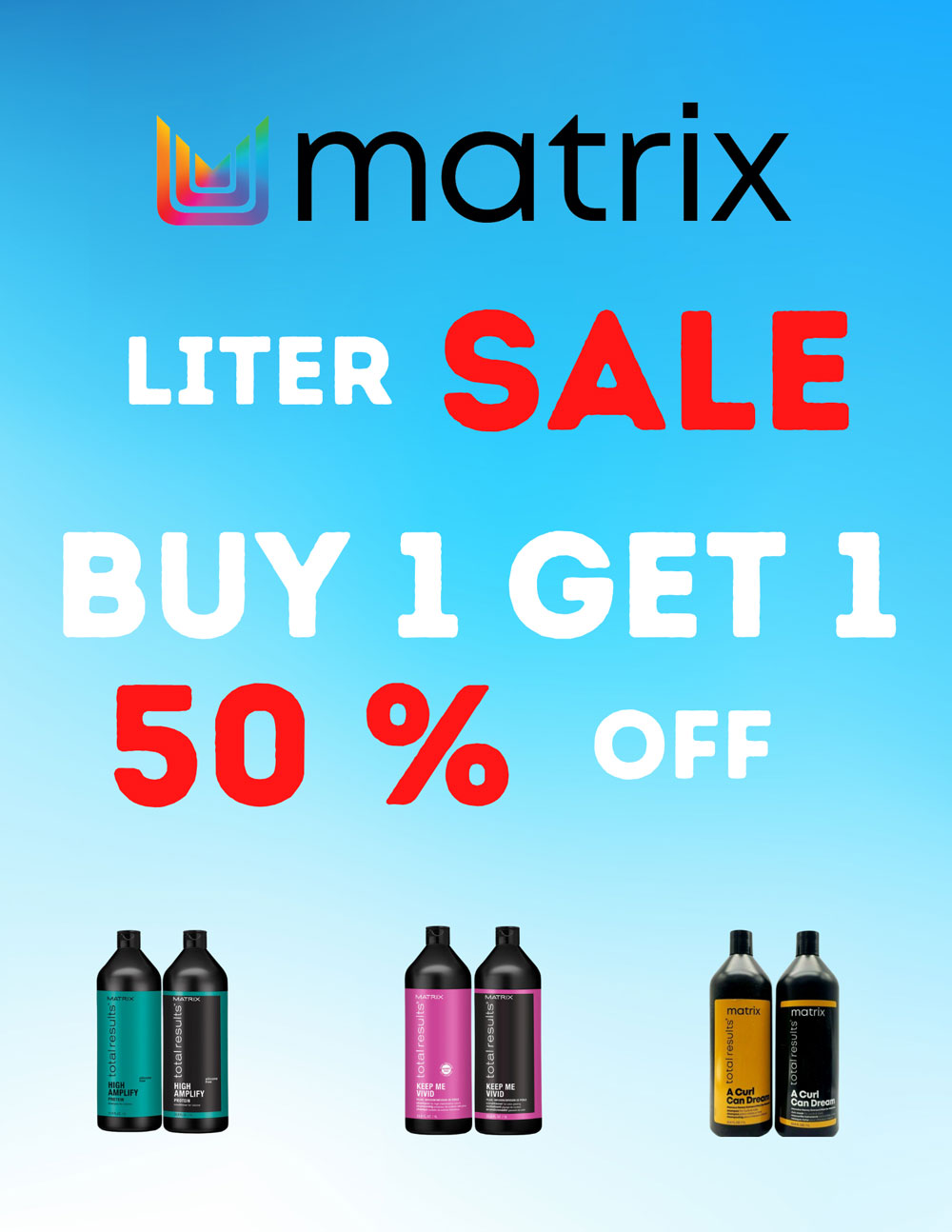 Matrix-Liter-Sale